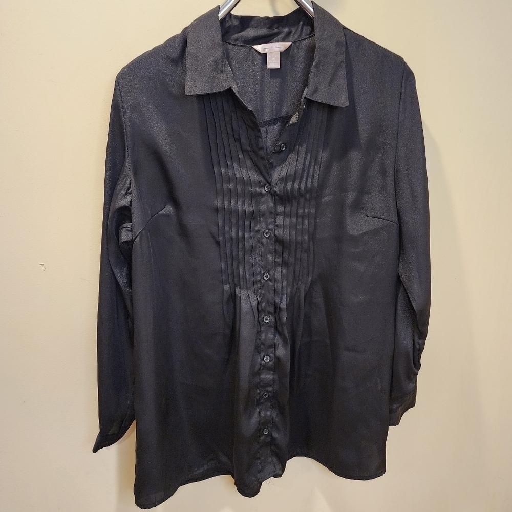 WHITE STAG Women's Plus Size long Sleeves Button Down Shirt size 20